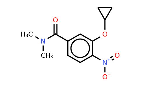 CAS 1243311-66-1 | 3-Cyclopropoxy-N,n-dimethyl-4-nitrobenzamide