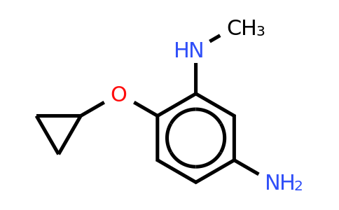 CAS 1243311-72-9 | 6-Cyclopropoxy-1-N-methylbenzene-1,3-diamine