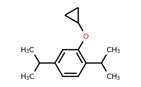 CAS 1243311-76-3 | 2-Cyclopropoxy-1,4-diisopropylbenzene