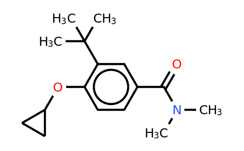 CAS 1243311-79-6 | 3-Tert-butyl-4-cyclopropoxy-N,n-dimethylbenzamide