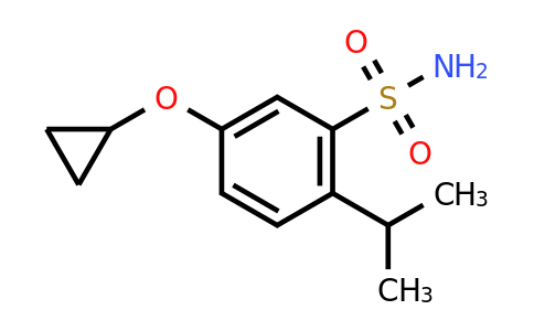CAS 1243311-84-3 | 5-Cyclopropoxy-2-isopropylbenzenesulfonamide