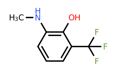 CAS 1243311-85-4 | 2-(Methylamino)-6-(trifluoromethyl)phenol
