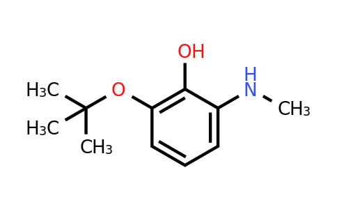CAS 1243311-98-9 | 2-(Tert-butoxy)-6-(methylamino)phenol