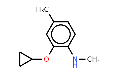 CAS 1243312-02-8 | 2-Cyclopropoxy-N,4-dimethylaniline