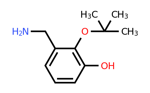 CAS 1243312-19-7 | 3-(Aminomethyl)-2-(tert-butoxy)phenol