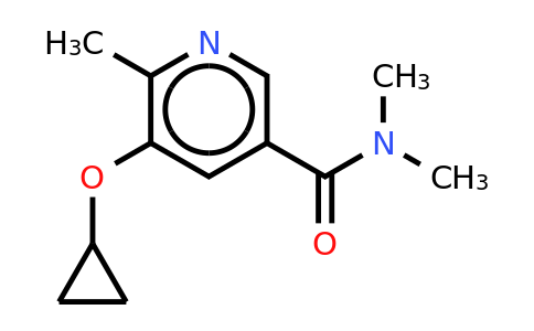 CAS 1243312-20-0 | 5-Cyclopropoxy-N,n,6-trimethylnicotinamide