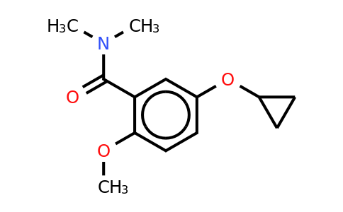 CAS 1243312-22-2 | 5-Cyclopropoxy-2-methoxy-N,n-dimethylbenzamide