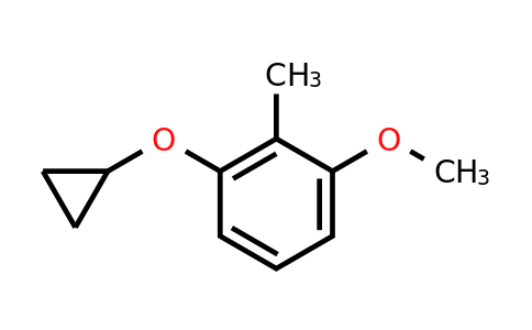 CAS 1243312-29-9 | 1-Cyclopropoxy-3-methoxy-2-methylbenzene