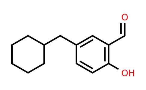 CAS 1243312-42-6 | 5-(Cyclohexylmethyl)-2-hydroxybenzaldehyde