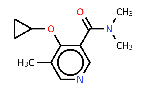 CAS 1243312-44-8 | 4-Cyclopropoxy-N,n,5-trimethylnicotinamide