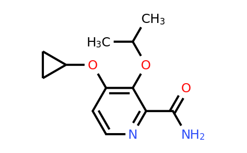 CAS 1243312-58-4 | 4-Cyclopropoxy-3-isopropoxypicolinamide
