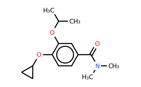 CAS 1243312-70-0 | 4-Cyclopropoxy-3-isopropoxy-N,n-dimethylbenzamide