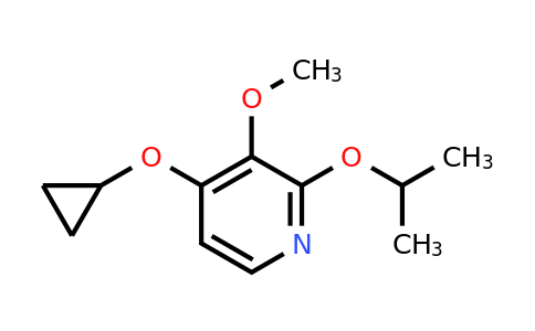 CAS 1243312-78-8 | 4-Cyclopropoxy-2-isopropoxy-3-methoxypyridine
