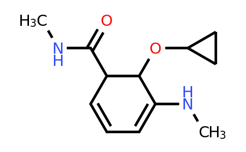 CAS 1243312-79-9 | 6-Cyclopropoxy-N-methyl-5-(methylamino)cyclohexa-2,4-dienecarboxamide