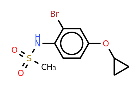 CAS 1243312-86-8 | N-(2-bromo-4-cyclopropoxyphenyl)methanesulfonamide