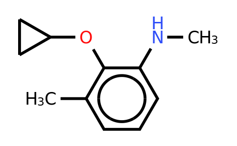 CAS 1243312-91-5 | 2-Cyclopropoxy-N,3-dimethylaniline