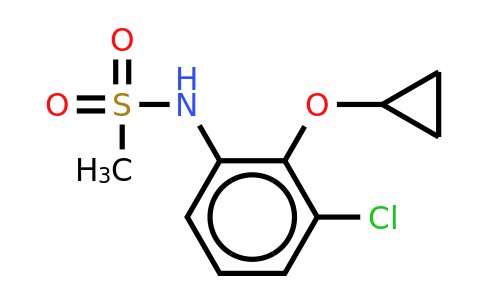 CAS 1243312-95-9 | N-(3-chloro-2-cyclopropoxyphenyl)methanesulfonamide