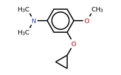 CAS 1243313-19-0 | 3-Cyclopropoxy-4-methoxy-N,n-dimethylaniline