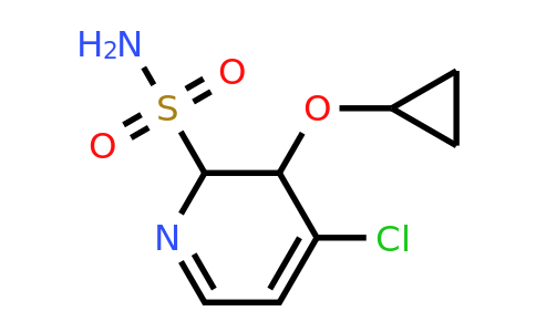 CAS 1243313-23-6 | 4-Chloro-3-cyclopropoxy-2,3-dihydropyridine-2-sulfonamide