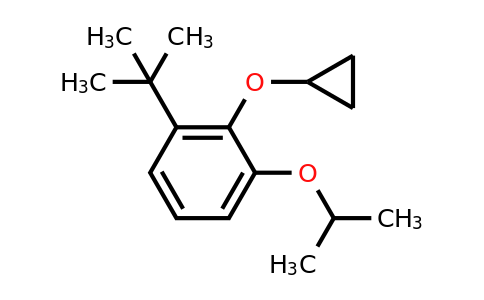 CAS 1243313-30-5 | 1-Tert-butyl-2-cyclopropoxy-3-isopropoxybenzene