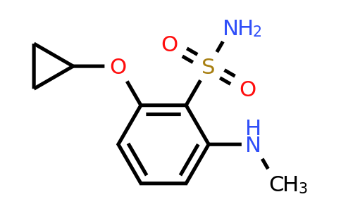 CAS 1243313-41-8 | 2-Cyclopropoxy-6-(methylamino)benzenesulfonamide