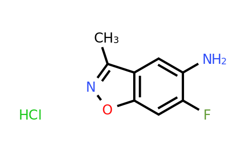 CAS 1243313-45-2 | 6-Fluoro-3-methylbenzo[D]isoxazol-5-amine hydrochloride