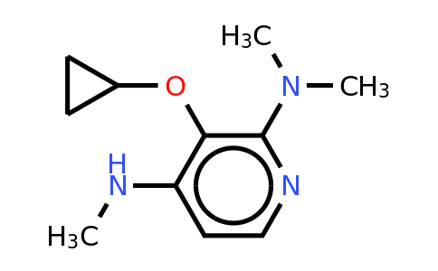 CAS 1243313-49-6 | 3-Cyclopropoxy-N2,N2,N4-trimethylpyridine-2,4-diamine