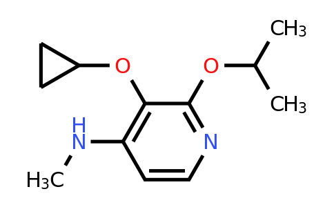 CAS 1243313-58-7 | 3-Cyclopropoxy-2-isopropoxy-N-methylpyridin-4-amine