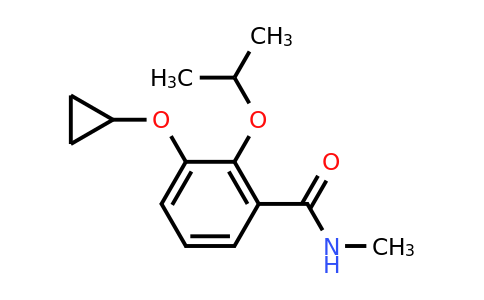 CAS 1243313-59-8 | 3-Cyclopropoxy-2-isopropoxy-N-methylbenzamide
