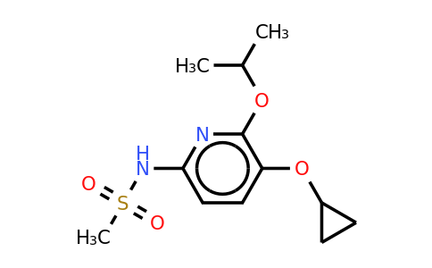 CAS 1243313-65-6 | N-(5-cyclopropoxy-6-isopropoxypyridin-2-YL)methanesulfonamide