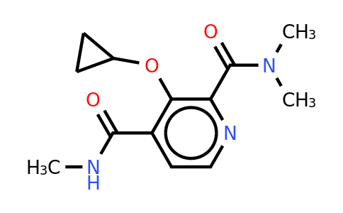 CAS 1243313-68-9 | 3-Cyclopropoxy-N2,N2,N4-trimethylpyridine-2,4-dicarboxamide
