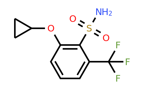 CAS 1243313-70-3 | 2-Cyclopropoxy-6-(trifluoromethyl)benzenesulfonamide