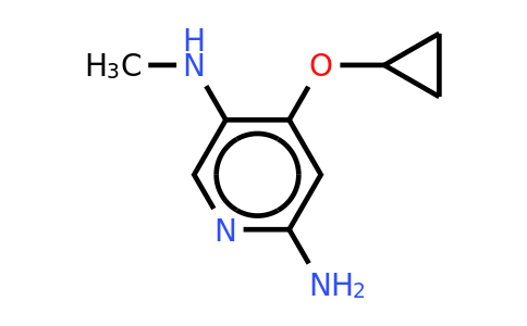 CAS 1243313-71-4 | 4-Cyclopropoxy-5-N-methylpyridine-2,5-diamine