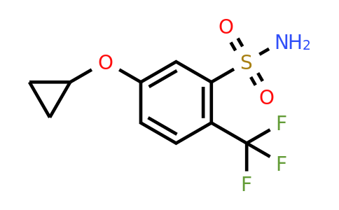 CAS 1243313-73-6 | 5-Cyclopropoxy-2-(trifluoromethyl)benzenesulfonamide