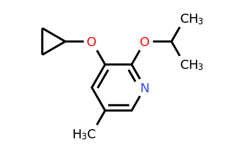 CAS 1243313-76-9 | 3-Cyclopropoxy-2-isopropoxy-5-methylpyridine