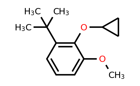CAS 1243313-92-9 | 1-Tert-butyl-2-cyclopropoxy-3-methoxybenzene