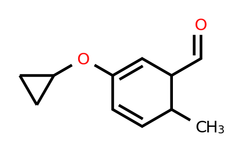 CAS 1243315-74-3 | 3-Cyclopropoxy-6-methylcyclohexa-2,4-dienecarbaldehyde