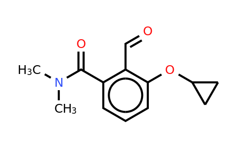 CAS 1243315-79-8 | 3-Cyclopropoxy-2-formyl-N,n-dimethylbenzamide