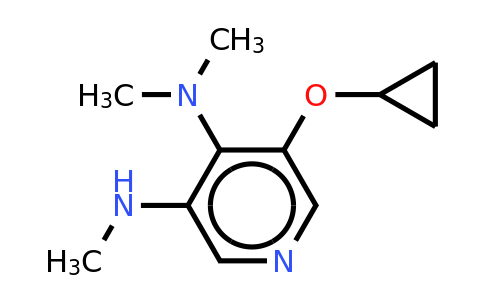CAS 1243315-85-6 | 5-Cyclopropoxy-N3,N4,N4-trimethylpyridine-3,4-diamine