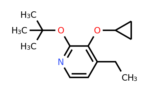 CAS 1243315-91-4 | 2-Tert-butoxy-3-cyclopropoxy-4-ethylpyridine