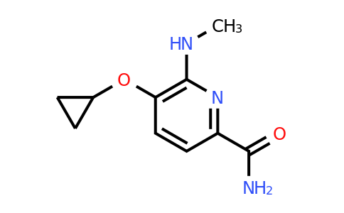CAS 1243315-94-7 | 5-Cyclopropoxy-6-(methylamino)picolinamide
