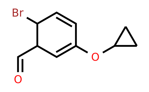 CAS 1243316-06-4 | 6-Bromo-3-cyclopropoxycyclohexa-2,4-dienecarbaldehyde
