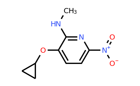 CAS 1243316-09-7 | 3-Cyclopropoxy-N-methyl-6-nitropyridin-2-amine