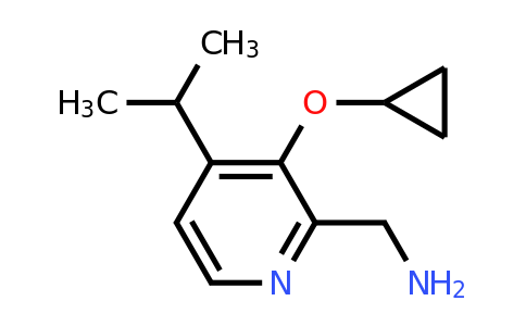 CAS 1243316-14-4 | (3-Cyclopropoxy-4-isopropylpyridin-2-YL)methanamine