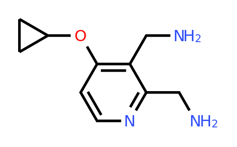CAS 1243316-23-5 | (4-Cyclopropoxypyridine-2,3-diyl)dimethanamine