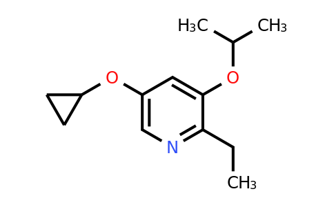 CAS 1243316-24-6 | 5-Cyclopropoxy-2-ethyl-3-isopropoxypyridine