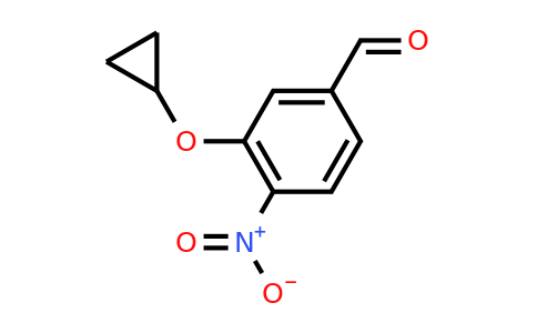 CAS 1243316-30-4 | 3-Cyclopropoxy-4-nitrobenzaldehyde