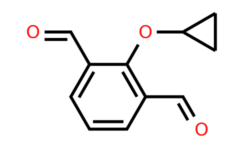 CAS 1243316-34-8 | 2-Cyclopropoxybenzene-1,3-dicarbaldehyde