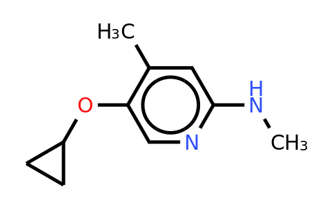 CAS 1243316-35-9 | 5-Cyclopropoxy-N,4-dimethylpyridin-2-amine