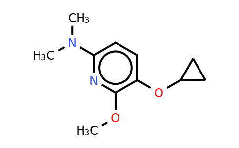 CAS 1243316-40-6 | 5-Cyclopropoxy-6-methoxy-N,n-dimethylpyridin-2-amine